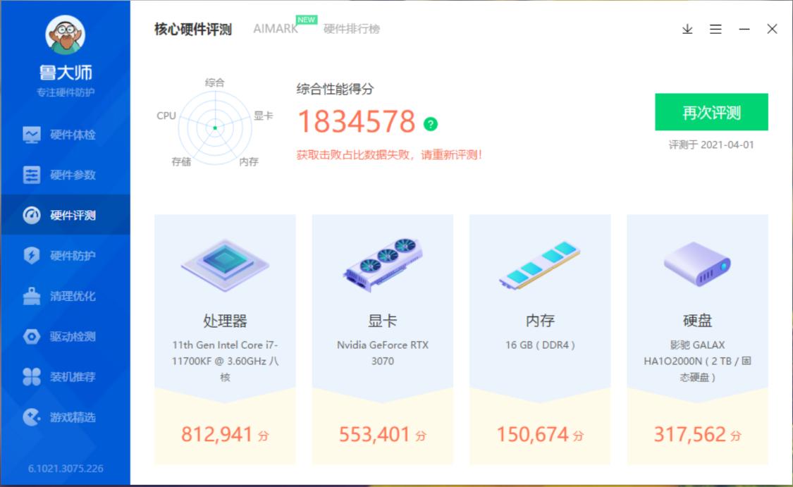 i711700kf和i911900kf性能差距,i7-11700kf和i5-12600kf游戏对比