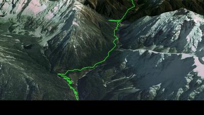 318国道最险的道路,318国道最危险路线实拍