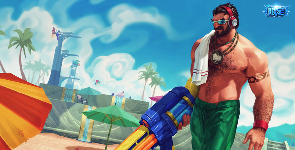 英雄联盟炫酷的男英雄皮肤,英雄联盟最新火男皮肤