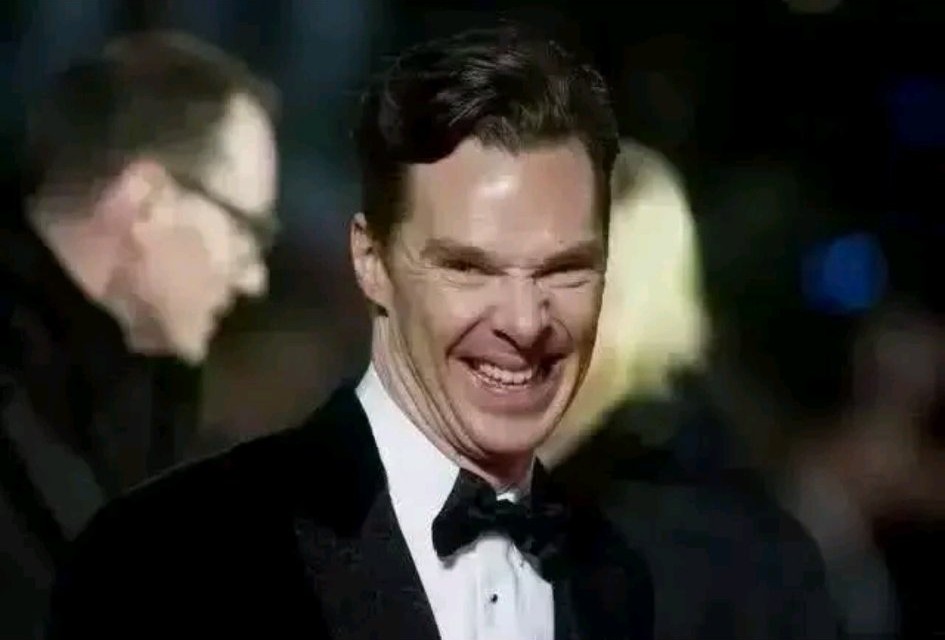 卷福最帅的片段,卷福的真实照片