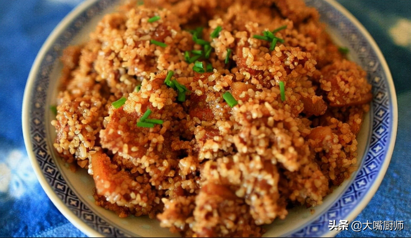 粉蒸肉如何做不柴,粉蒸肉怎样拌米粉不脱