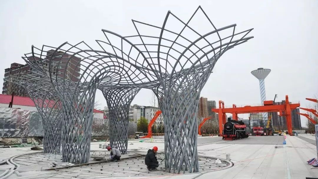 定州市发展变化,定州扩建的公园