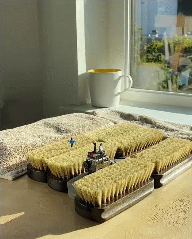 迷你版办公桌,森系书桌迷你世界