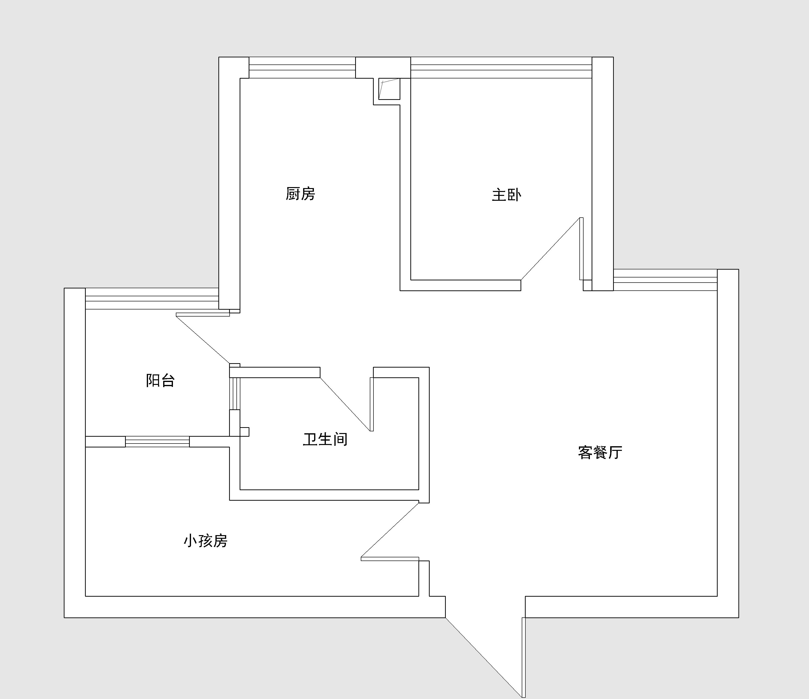 50平小户型装修改装,香港夫妻一百万装修公屋