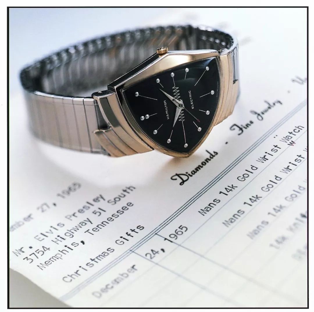 汉米尔顿80周年猫王手表,汉米尔顿猫王80周年手表带