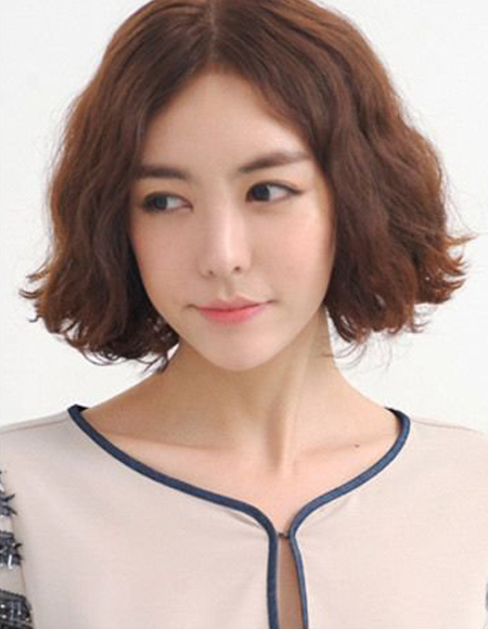 韩式烫发头型,韩式烫发蛋卷头