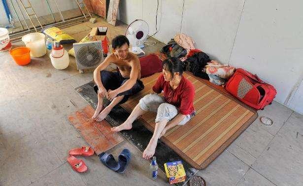 工地女人如何生活,大悟县妇女