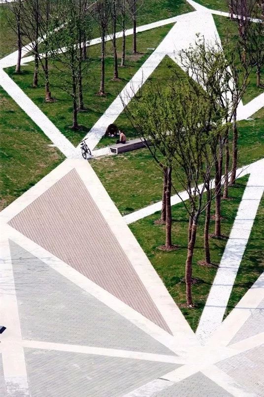 一条景观步道,一条景观路设计图片