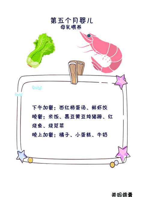 哺乳期妈妈一日食谱推荐,哺乳期妈妈一日食谱推荐第三个月