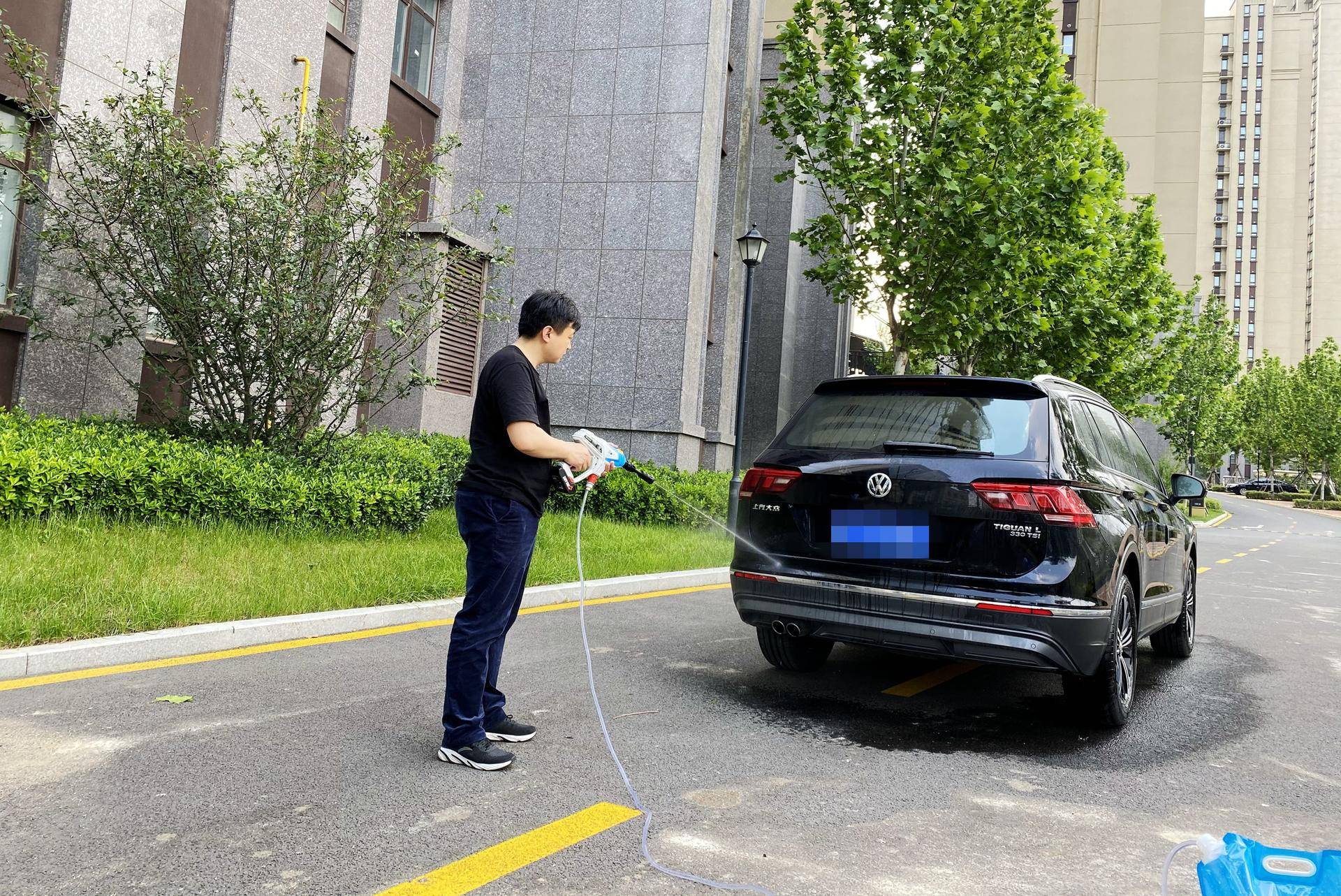 专业洗车店都在用的锂电洗车机,黑科技锂电池洗车机