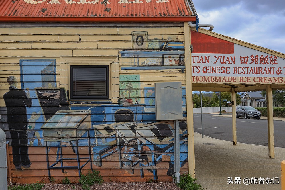 谢菲尔德壁画小镇图片,塔斯马尼亚壁画小镇谢菲尔德小镇