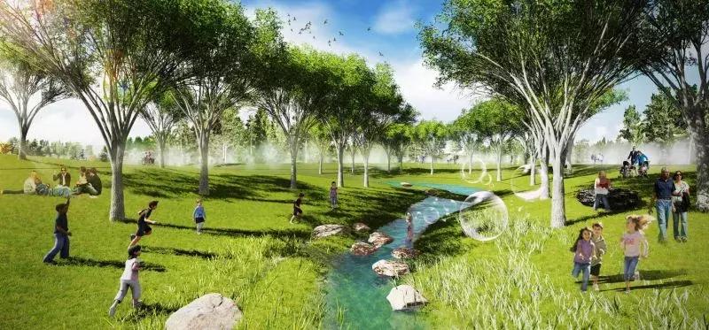 打围了啷个久的五湖四海有新动作！家门口又一个大型公园即将开放