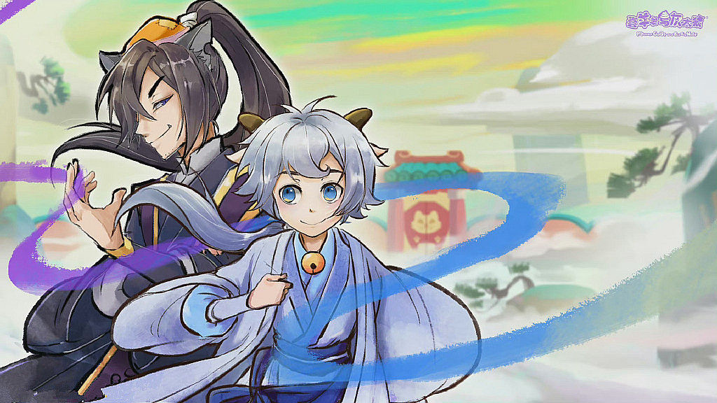 喜羊羊与灰太狼拟人化现代风,喜羊羊与灰太狼官方拟人图红太狼