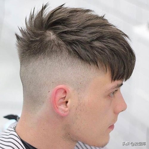 干练清爽的男士短发样式,精简发型男短发