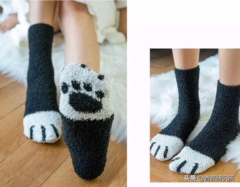 冬日暖脚可爱袜子,冬季可爱袜子