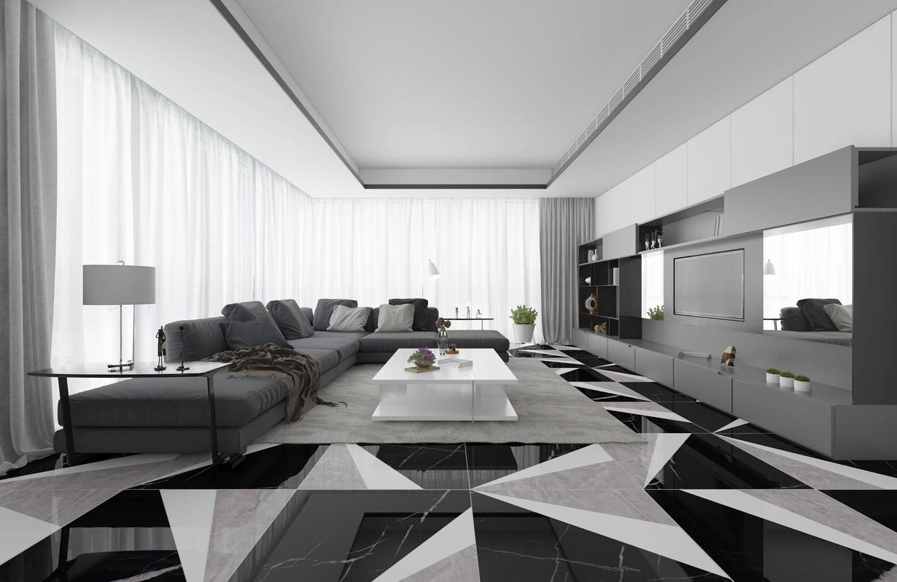 黑白灰石材,黑色石材和白色石材