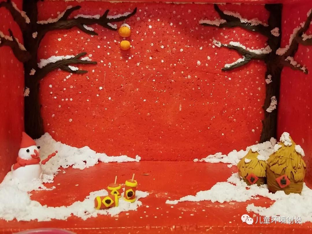 幼儿园新年环创参考,幼儿园新年教室环创