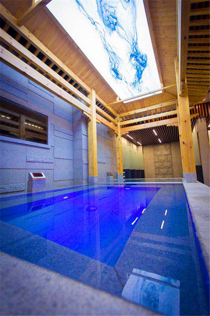 水晶宫汤泉的汗蒸,青岛适合儿童的汤泉