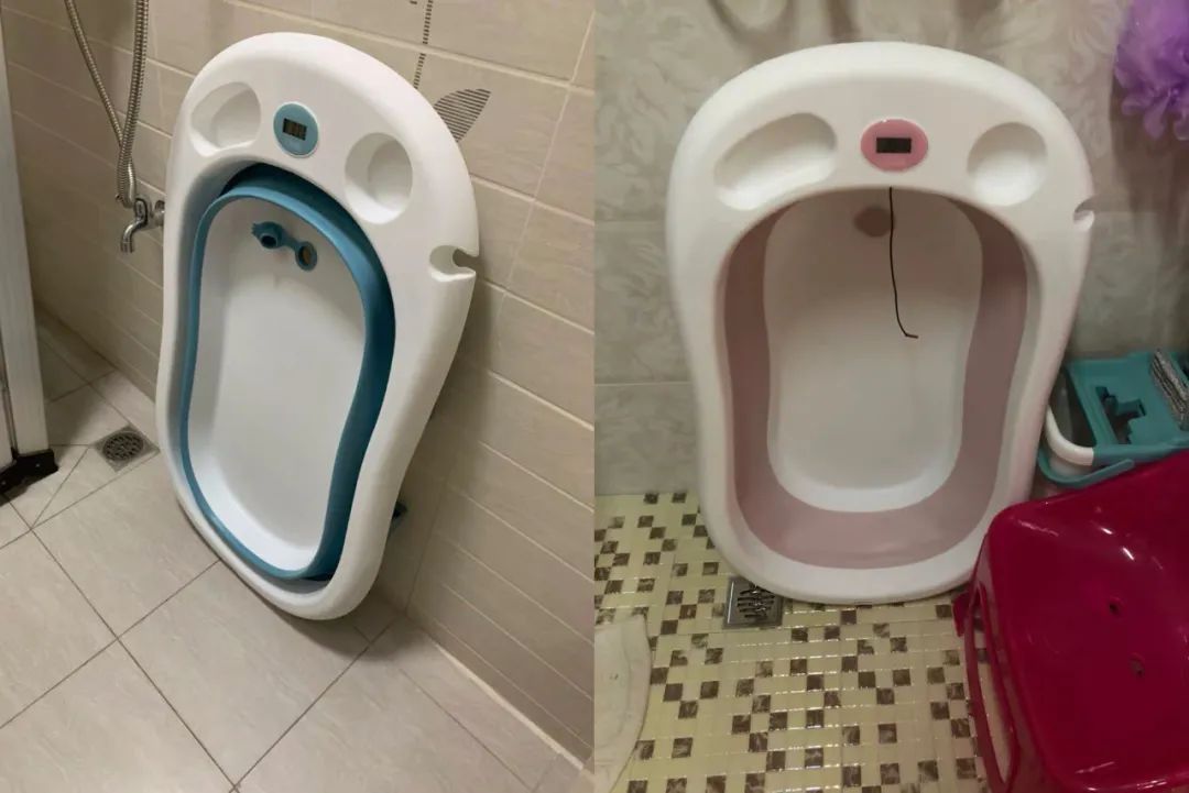 宝宝洗澡一定要买折叠浴盆吗,婴儿折叠浴盆测温计怎么用