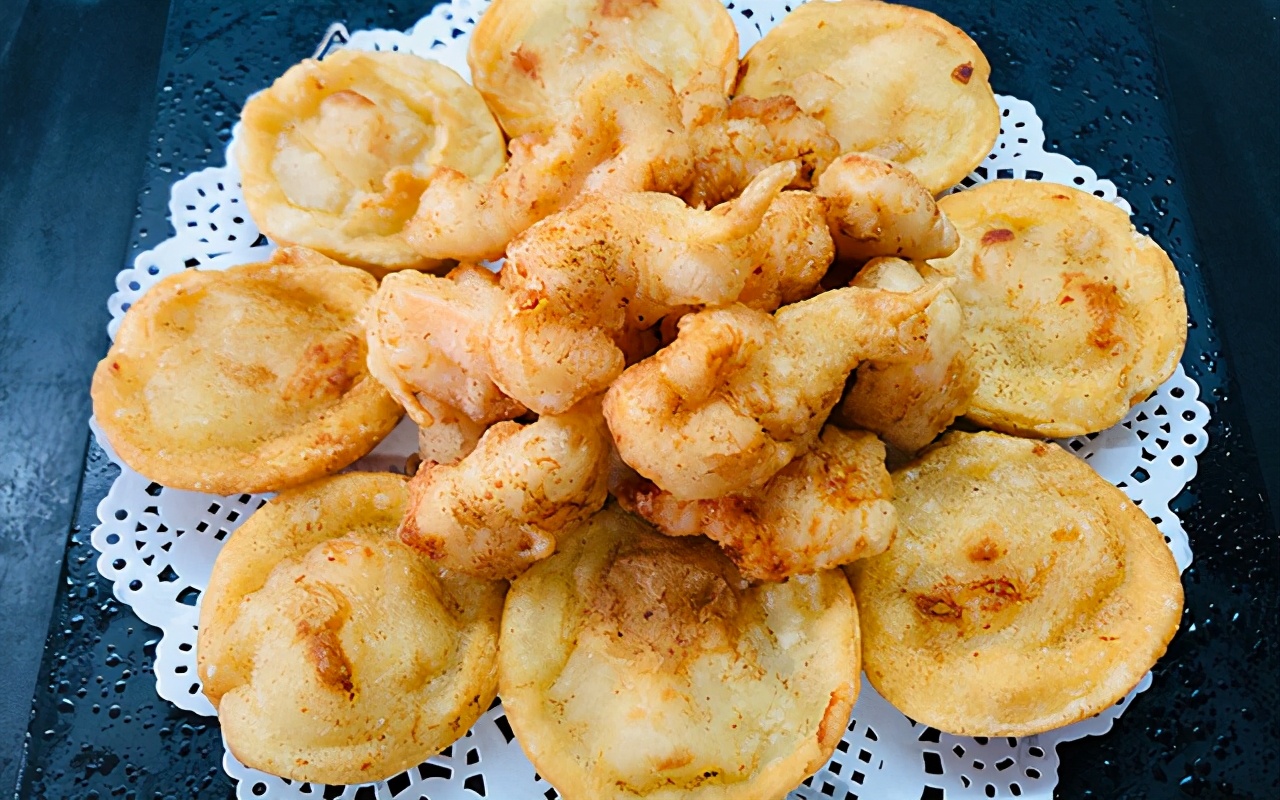 上海小吃早餐油墩,老上海传统小吃油墩子