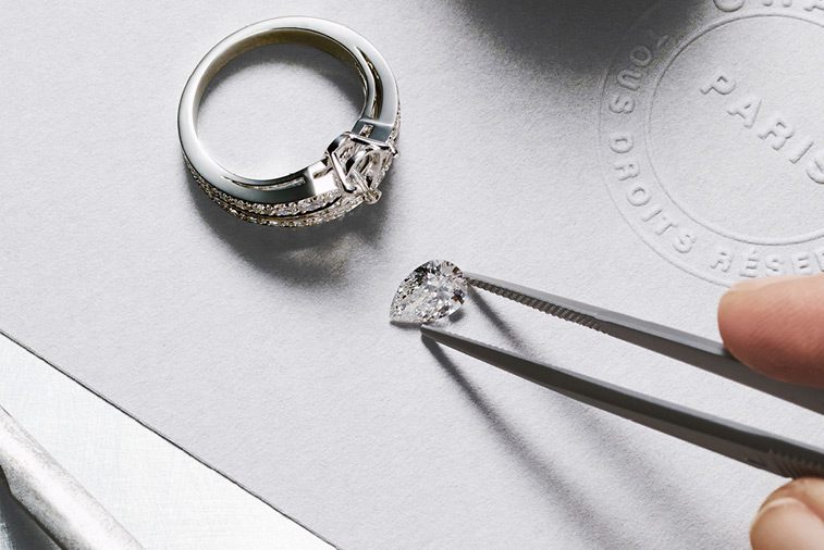 chaumet尚美巴黎戒指高圆圆,尚美高圆圆钻戒