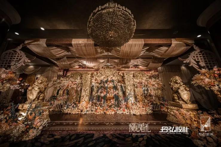 莫奈宫廷风婚礼,神秘梦幻的法式莫奈花园婚礼