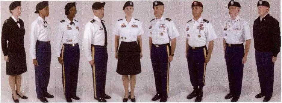 二战美军军服型号,二战美军女兵军服