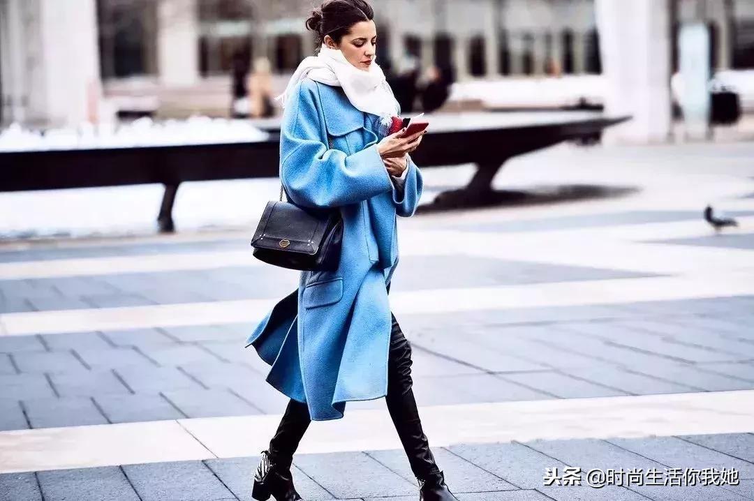 你穿“大衣+围巾”的样子，帅呆了！
