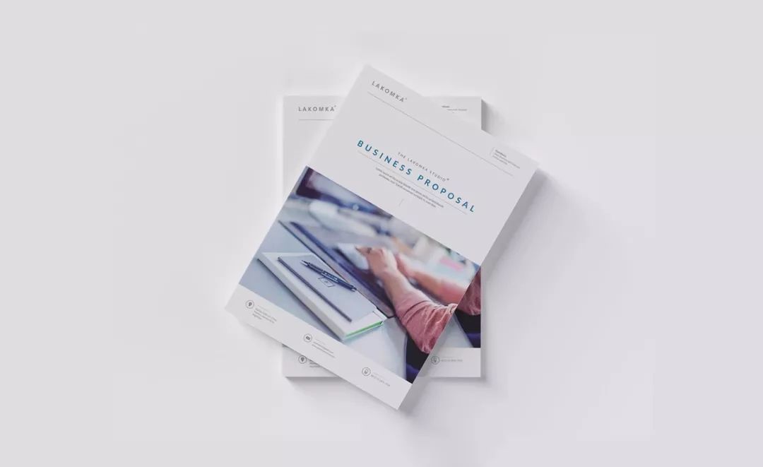 简约大气的企业宣传册／画册设计精选