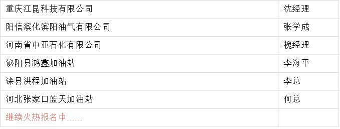 （名录更新）2020民营加油站行业品牌峰会暨智慧创新服务商展览会