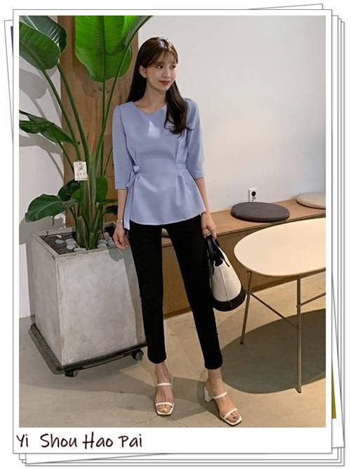 夏天流行的韩系穿搭可甜可撩,适合亚洲人的韩系穿搭