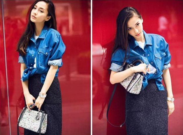 迪丽热巴杨幂穿搭,杨幂迪丽热巴穿衣风格