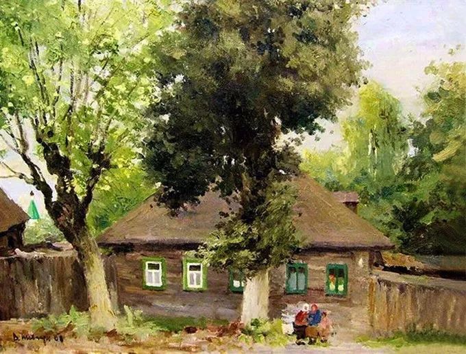 西欧大师画家的风景油画作品,卢卡斯风景油画作品