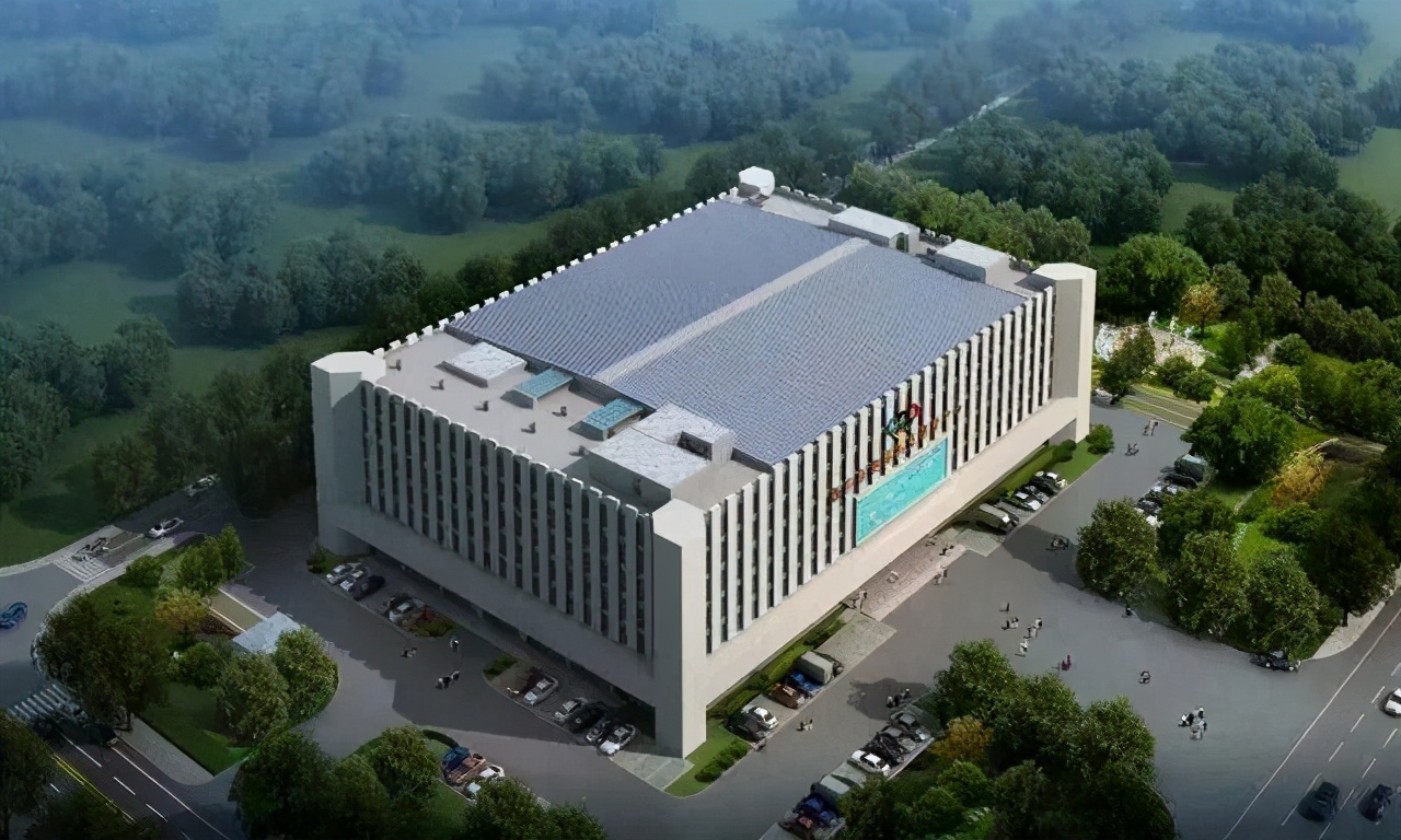 新建体育中心规划图,即将竣工的体育中心