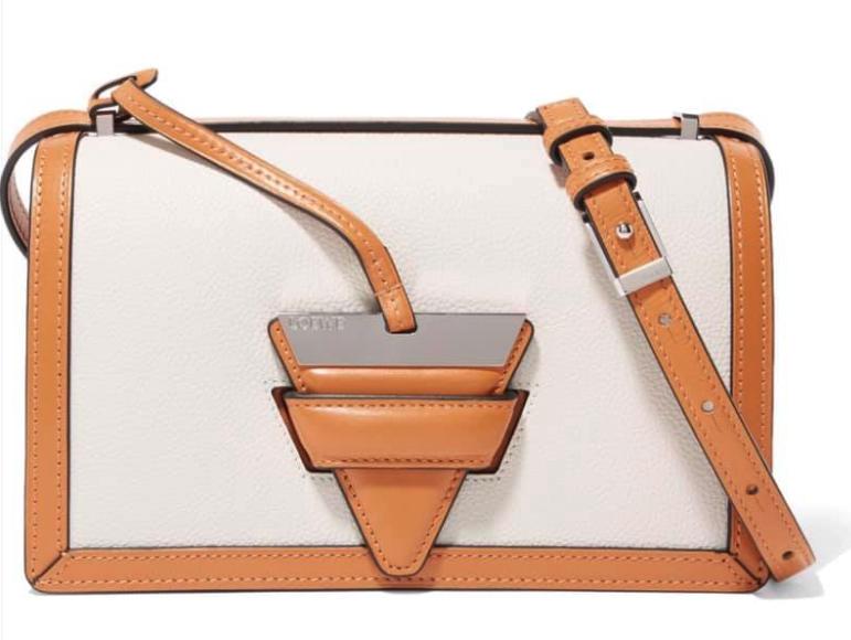 帆布配皮手提女包,帆布配植鞣皮女包