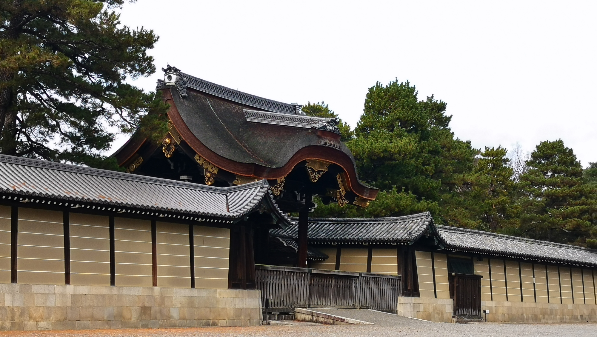 探访日本皇宫,京都旅行京都御所