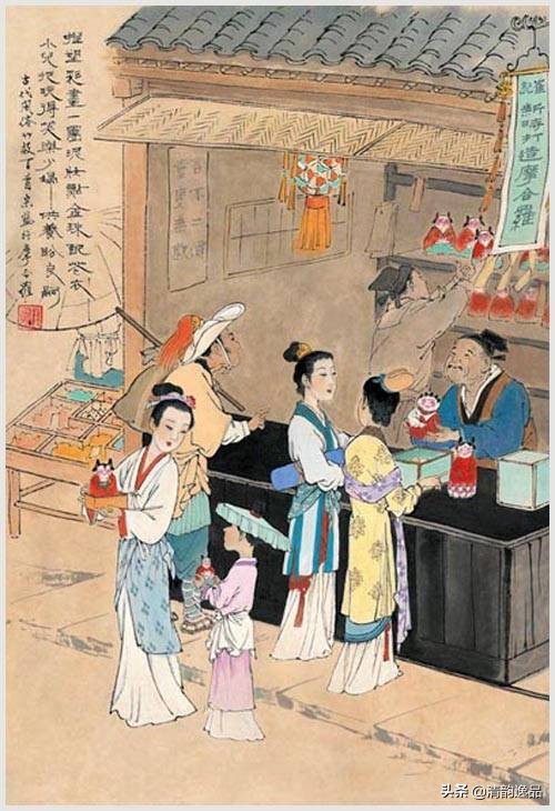 中国古代单人画,中国古代有趣的画