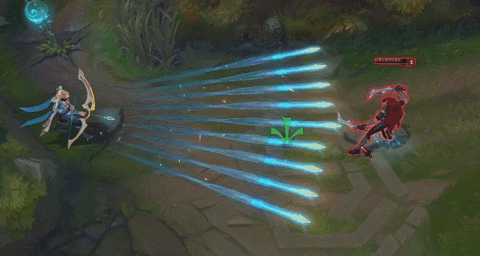 lol艾希技能介绍,lol艾希怎么玩和连招