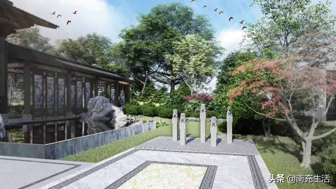 南充市鸿通桃花源,南充鸿通桃花源实景图