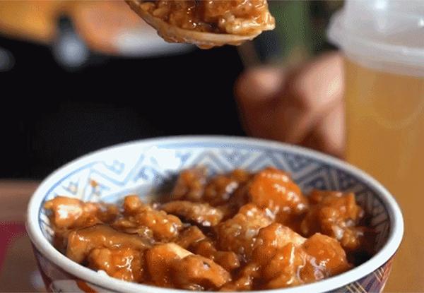 北京吉野家小龙虾饭,牛肉丼饭吉野家