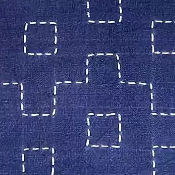 刺子绣基础教程,最简单的刺子绣教程