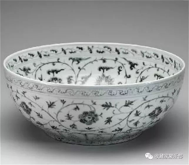 中国元明青花瓷器图鉴,明晚期青花瓷器图片