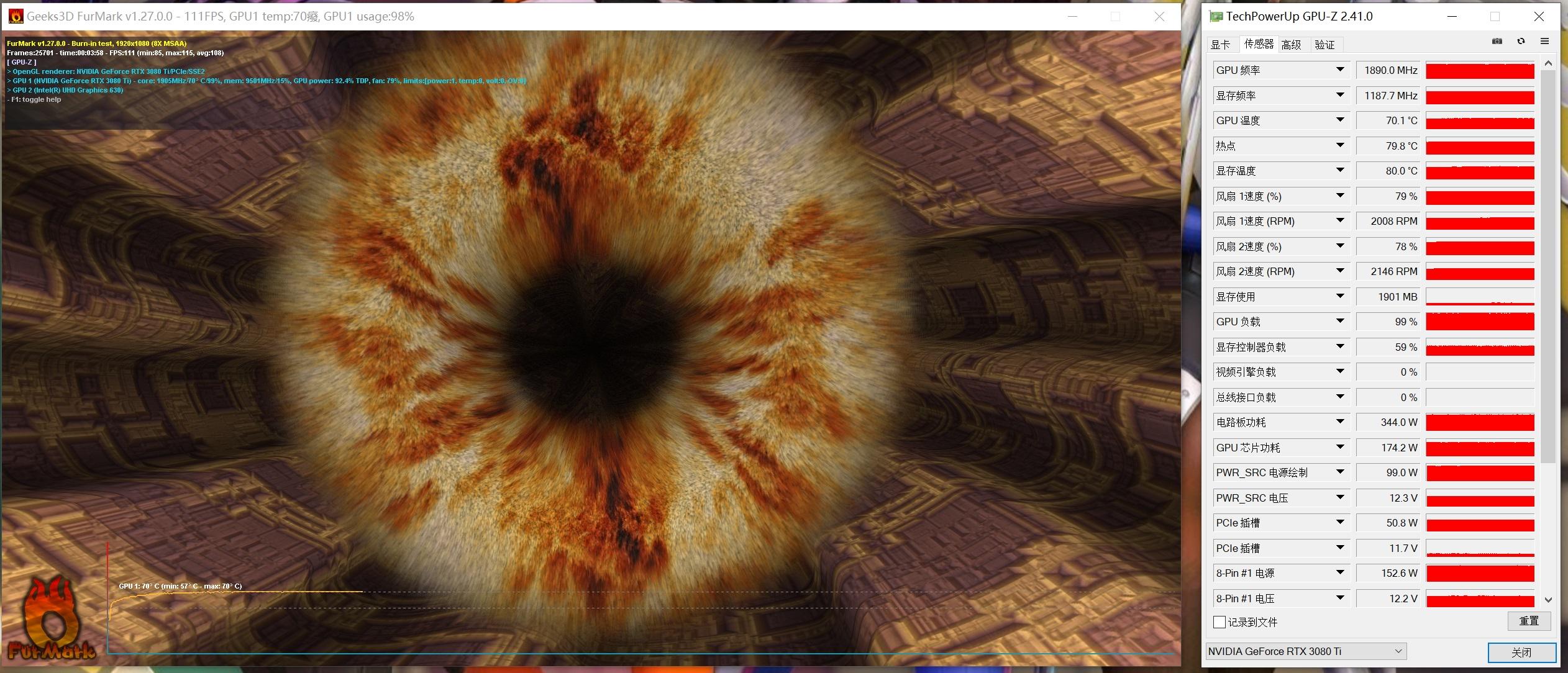 影驰3080tigamer显卡怎么样,显卡3080ti10g和12g区别