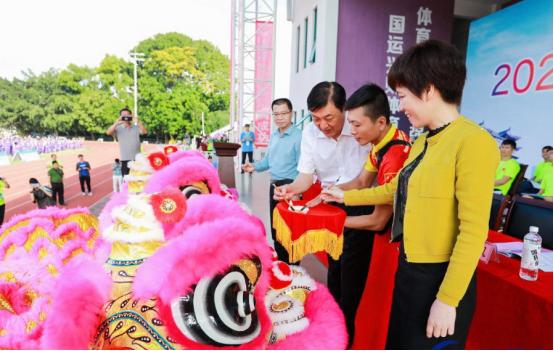 2020年儋州市中小学生校园足球冬季联赛开赛