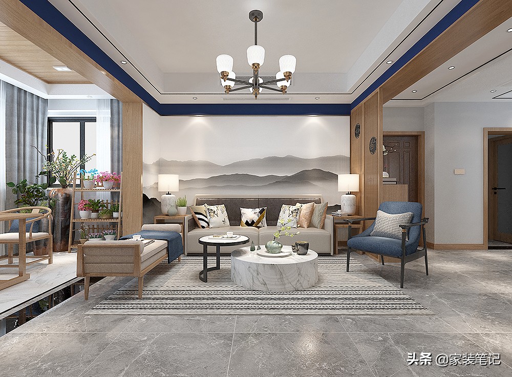 中式这样装，让人一见倾心，整洁到“一尘不染”，让人觉得很舒服