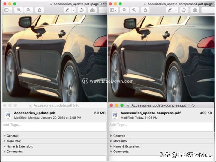 mac如何压缩pdf文件大小,mac好用的免费pdf压缩工具