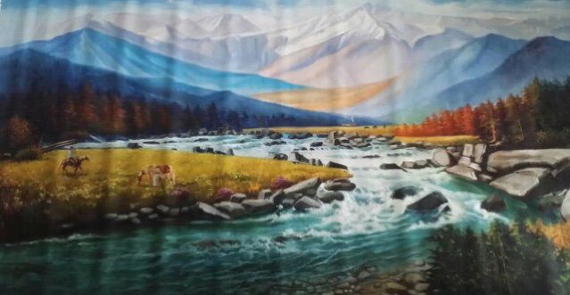 中国小幅油画作品大展作品集,三峡丹青油画作品