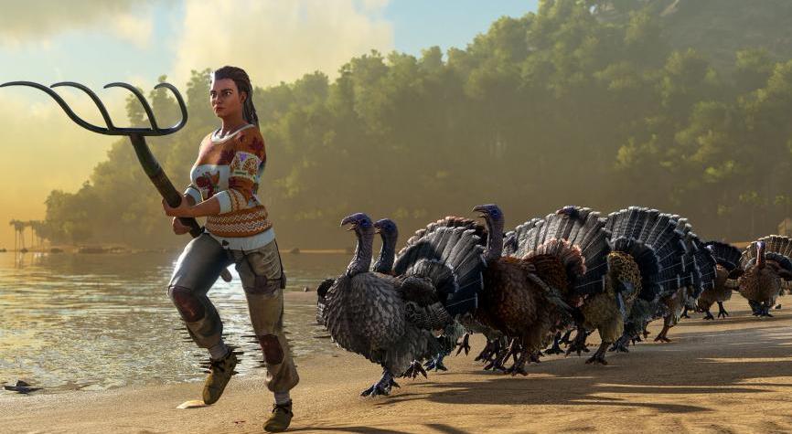 方舟生存进化国际服eve,方舟生存进化前期最应该干的事情