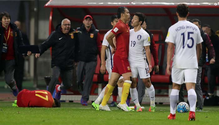 里皮带领国足辉煌时刻,里皮国家队最经典一战