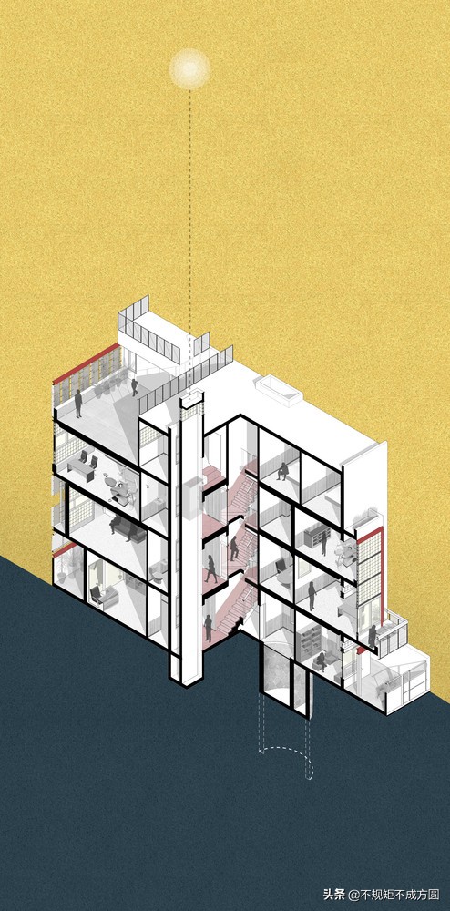 住宅轴测图画法,60平方十大最佳户型图